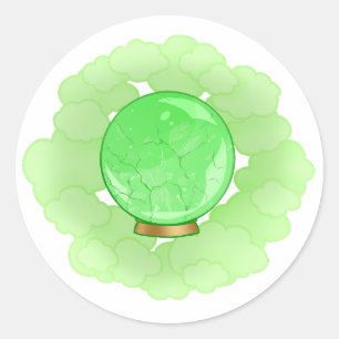 Adesivo Ball Cristal Cracking Verde Livremente