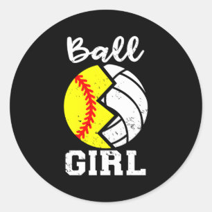 Adesivo Ball Softball Voleibol