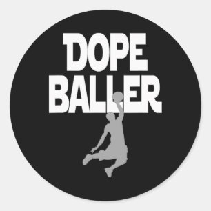Adesivo Baller Basquete. Eu adoro Basquete Perfeito