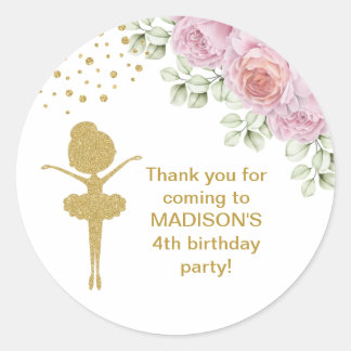 Adesivo Ballerina Ballerina, Bíblia de Aniversário, Glitte