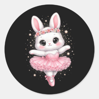 Adesivo Ballerina Bonita Bunny Ballet Coelho Menina