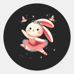 Adesivo Ballerina Bunny Balé Rabbit Garota F