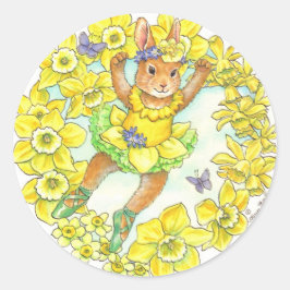Adesivo Ballerina Bunny Stickers