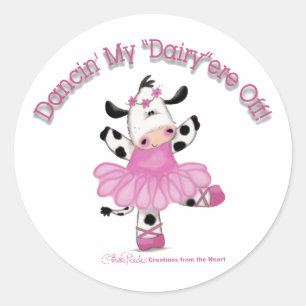 Adesivo Ballerina Cow