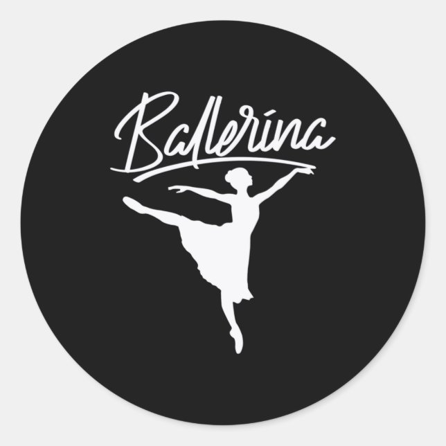 Adesivo Ballerina Dancer (Frente)
