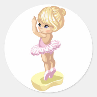 Adesivo Ballerina Girl Sticker
