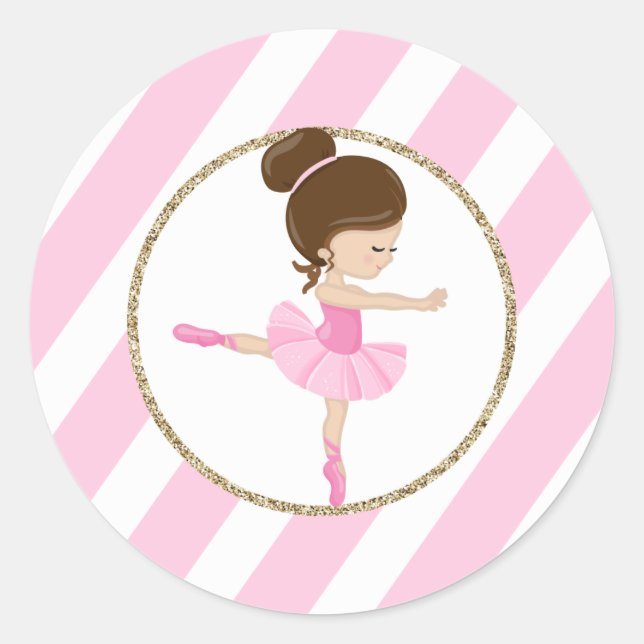 Adesivo Ballerina tutu Sticker (Frente)
