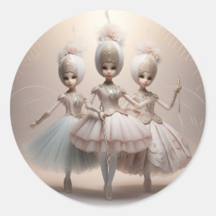 Adesivo Ballet do Quebra-Nozes Moda-Dançarinos Árabes