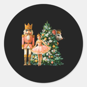Adesivo Ballet Retro Quebra-Nozes Nk Vibes De Natal Xmas M