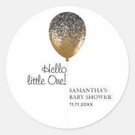 Adesivo Balloon Baby Shower Celebration