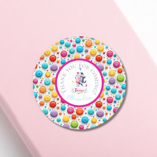 Adesivo Ballroom de Lobos da Floresta Bonita Dançando Tang