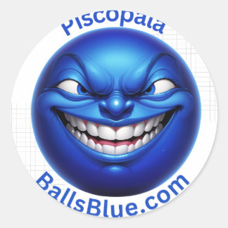 Adesivo BallsAdesivo Azul Piscopala (Psycho)