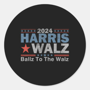 Adesivo Ballz Para O W Harris W 2024 Kalama Harris Waltz 2