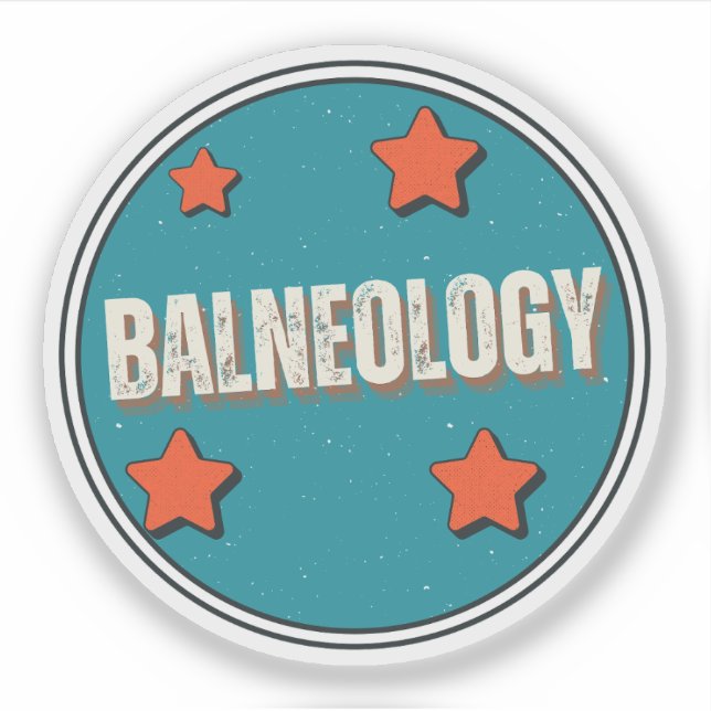 Adesivo Balneologia (Frente)