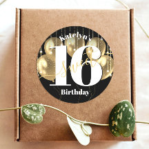 Balões de Aniversário de 16 Anos Luxuosos Menina B