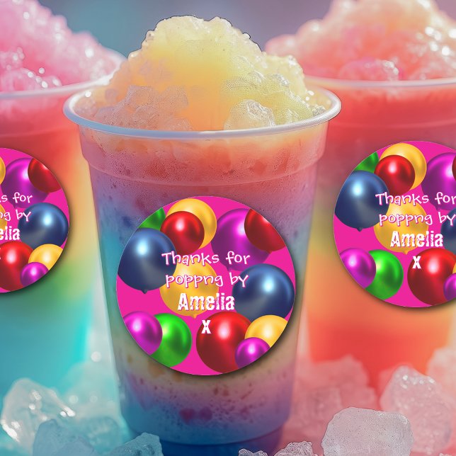 Adesivo Balões de aniversário divertidos Favoritos persona (Criador carregado)