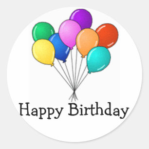 Adesivo Balões do aniversário