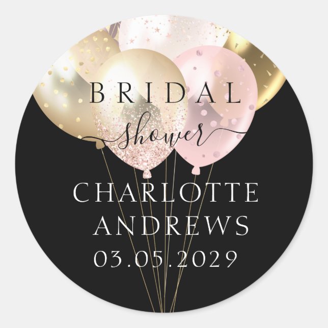 Adesivo Balões modernos, brilhantes (Frente)