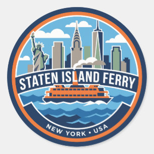 Adesivo Balsa de Staten Island EUA