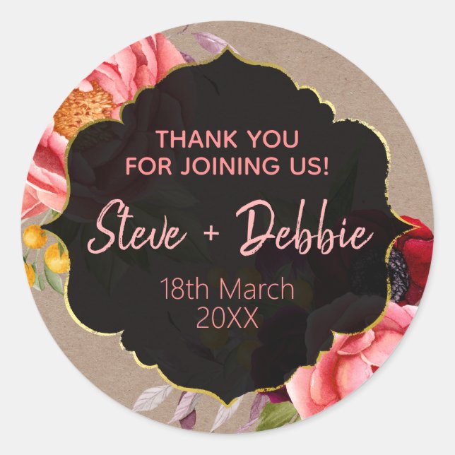 Adesivo Bálsamo Labial de Obrigado Vela de Soja (Frente)