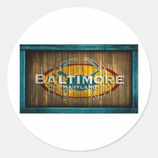 Adesivo Baltimore Crab
