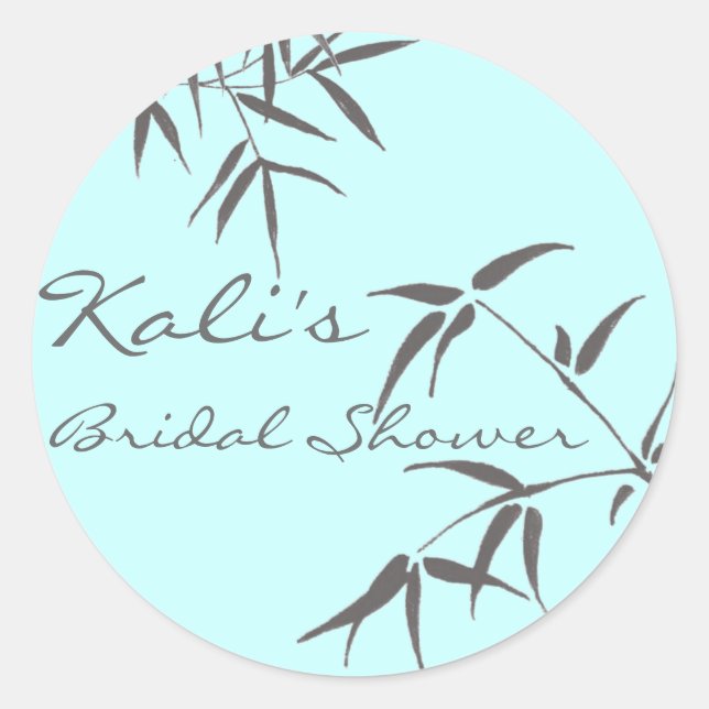 Adesivo Bamboo Leaf Bridal Stickers (Frente)