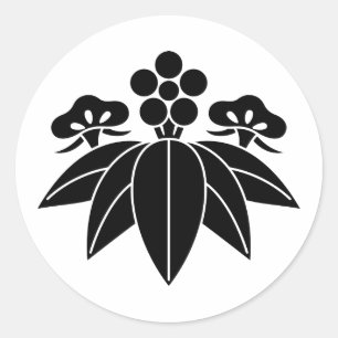 Adesivo Bambu-pinheiro estilo Gentian