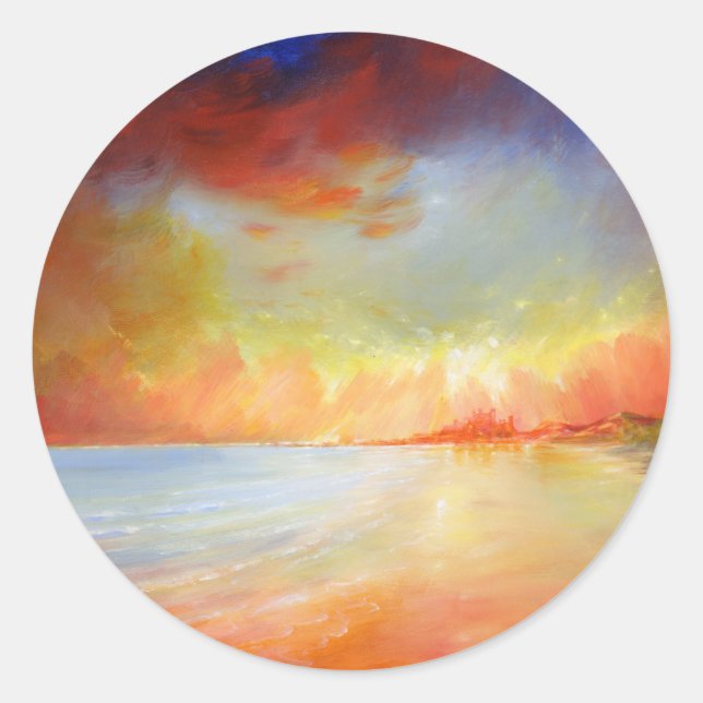 Adesivo Bamburgh Beach Sticker (Frente)