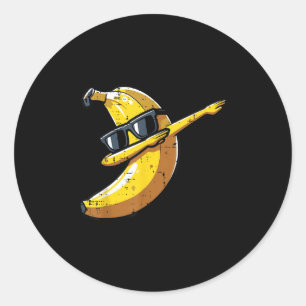 Adesivo Banana Dab Pulga Fruta Bonita Meninos
