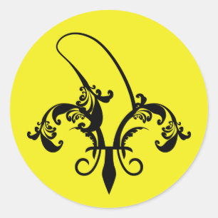 Adesivo banana fleur de lis
