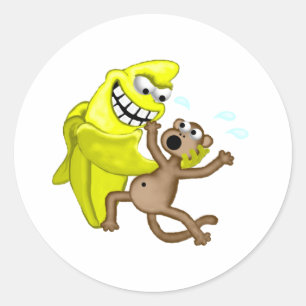Adesivo banana má
