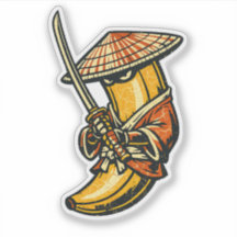 Banana Ronin — Samurai Errante Fruta Divertida
