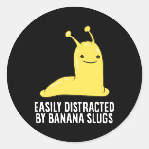 Adesivo Banana Slug Facilmente Distridida Por Banana Slug