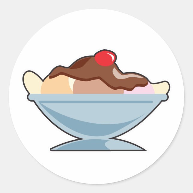 Adesivo banana split (Frente)