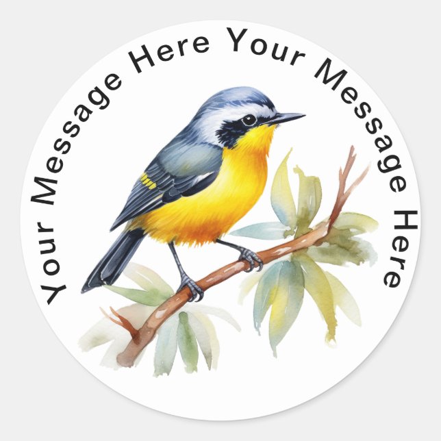 Adesivo Bananaquit (Frente)