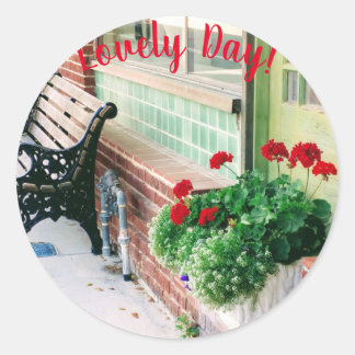 Adesivo Banco Antiquado de Vintage Shoppe