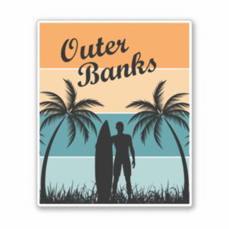 Adesivo bancos exteriores de carolina norte