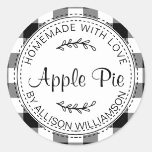 Adesivo Banda assada russa caseira Borracha de maçã Pret