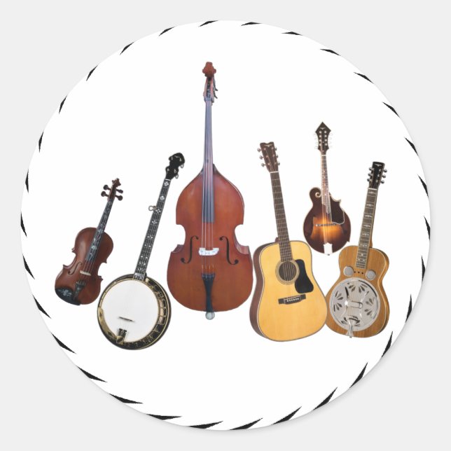 ADESIVO BANDA BLUEGRASS - ESTICKER (Frente)