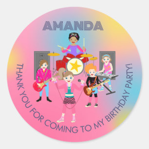 Adesivo Banda das garotas de música