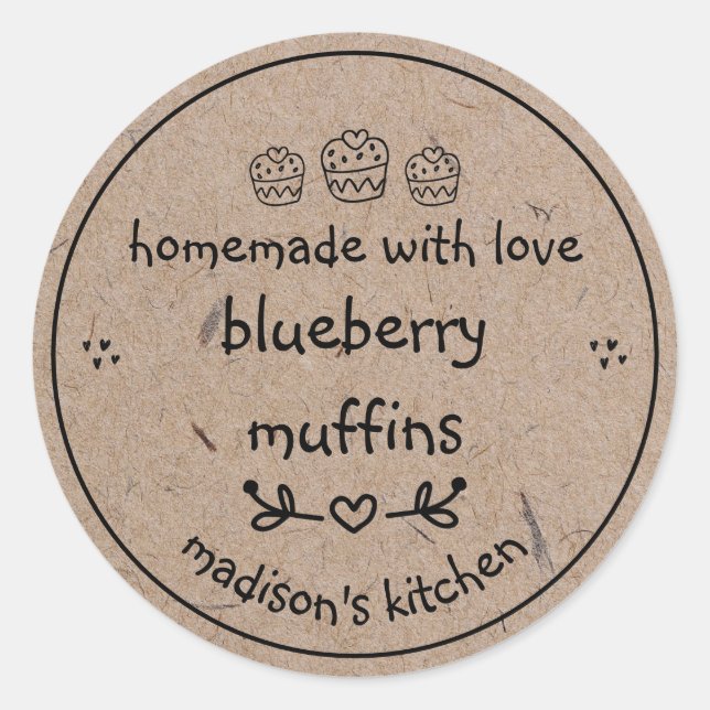 Adesivo Banda de Casca de Papel Faux Kraft, Caseira (Frente)