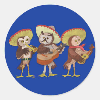 Adesivo Banda de Mariachi Owl