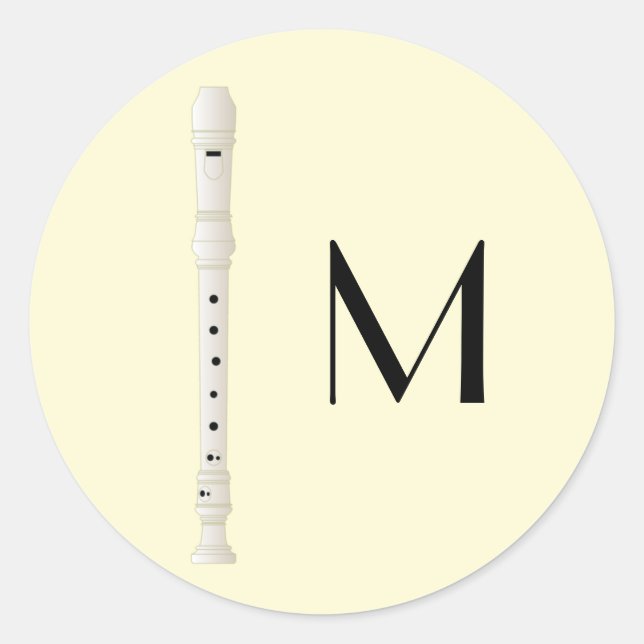 Adesivo Banda de Músicas em Gravador (Frente)