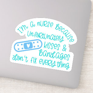 Adesivo Bandagens Enfermeiras Enfermeiras Vestidas