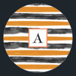 Adesivo Bandas de Aquarela do Dia das Bruxas Pretas e Lara<br><div class="desc">adesivo personalizado,  personalizar com ou sem texto</div>