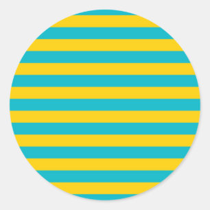 Adesivo Bandas de bandeira do Cazaquistão