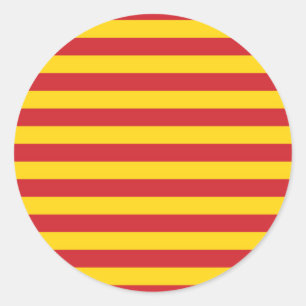 Adesivo Bandas de bandeira Vietnã da Macedônia