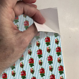 Adesivo Bandas e rosas em pequena escala da Wallpaper Doll