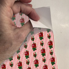 Adesivo Bandas e rosas em pequena escala da Wallpaper Doll