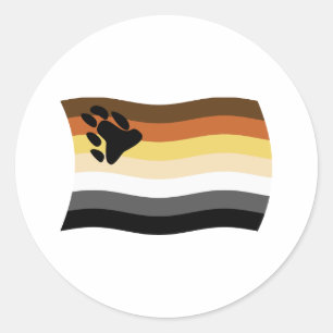 Adesivo Bandeira Adesiva da Irmandade do Urso